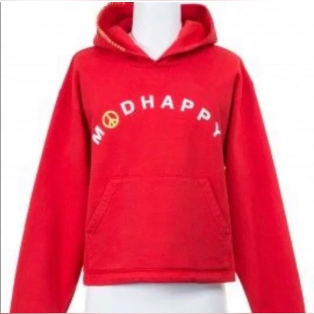 Madhappy red hoodie